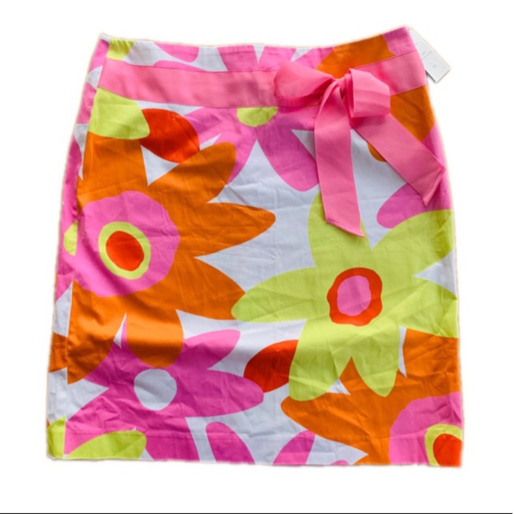 NWT Sandra Brand skirt in "fabulous floral" SZ 14